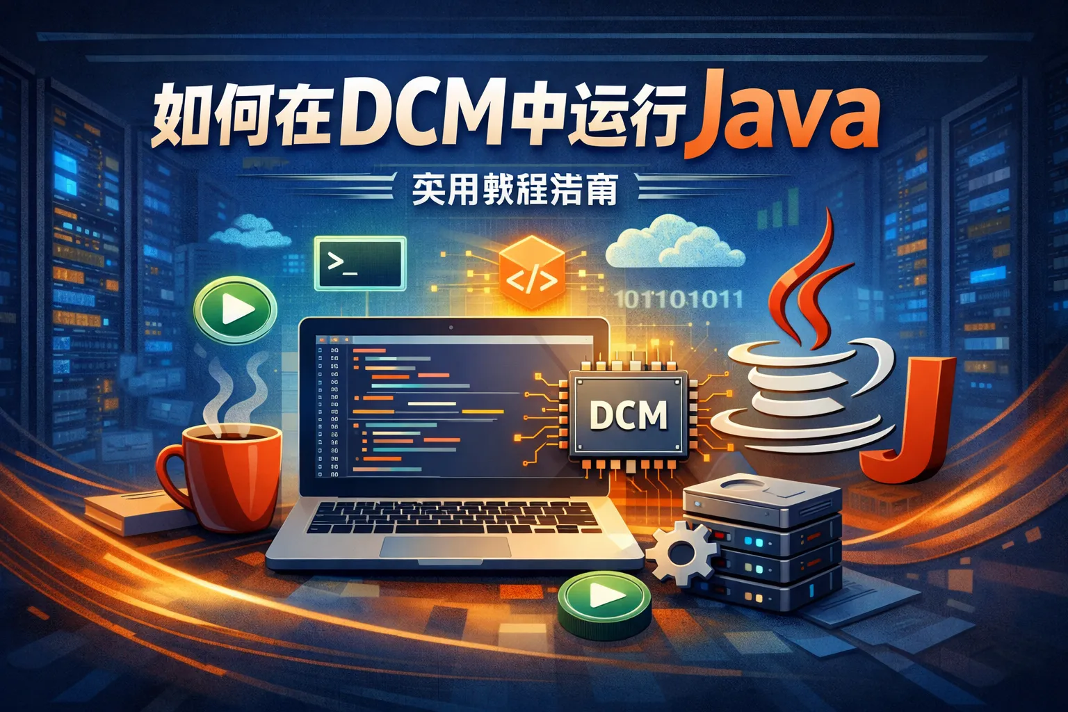 如何在DCM中运行Java