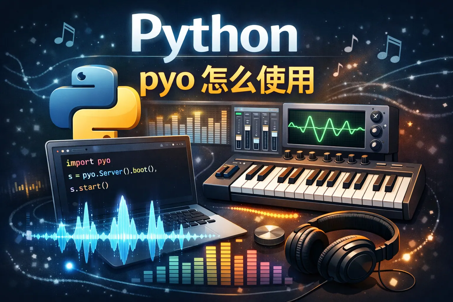 python pyo 怎么使用
