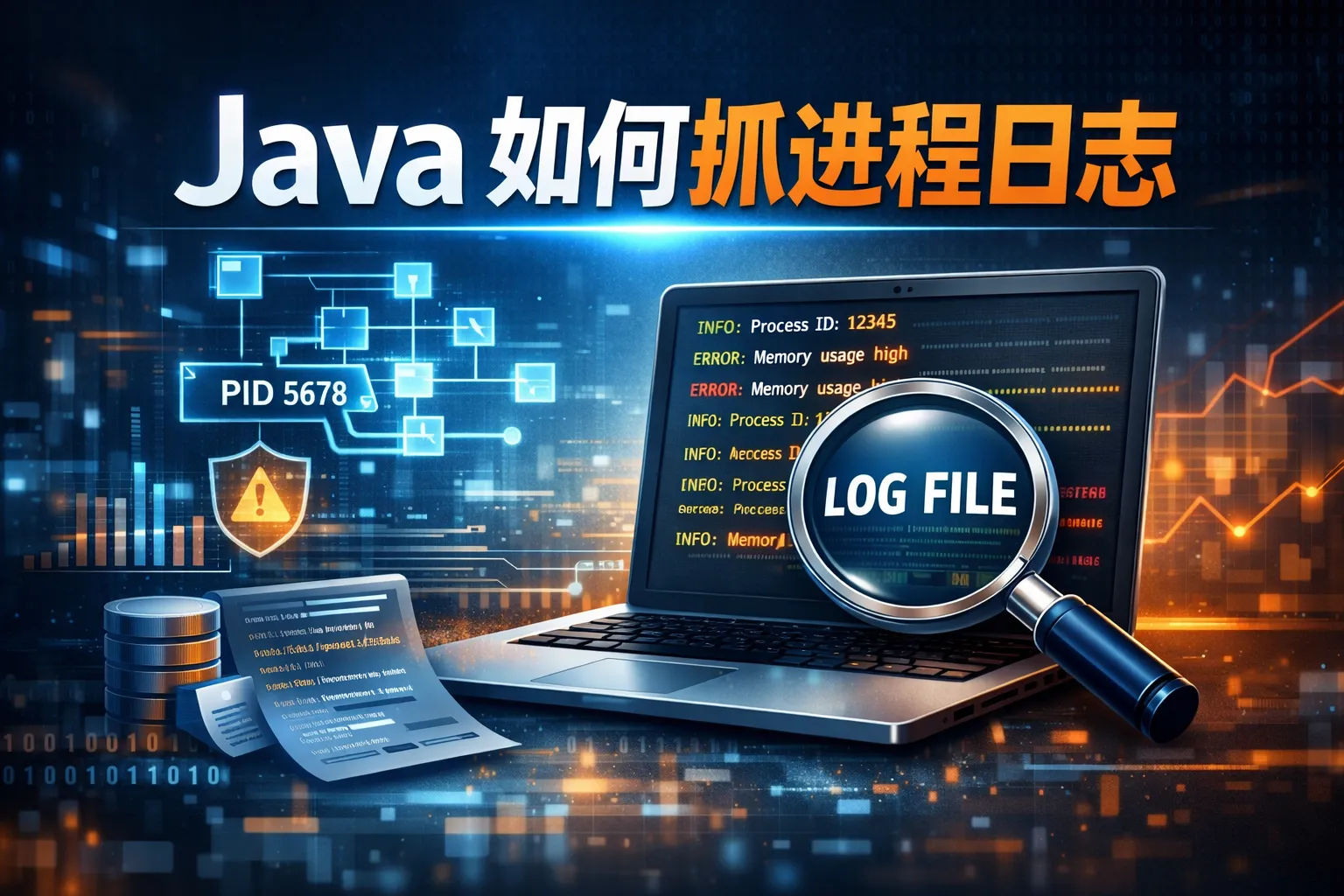 java如何抓进程日志