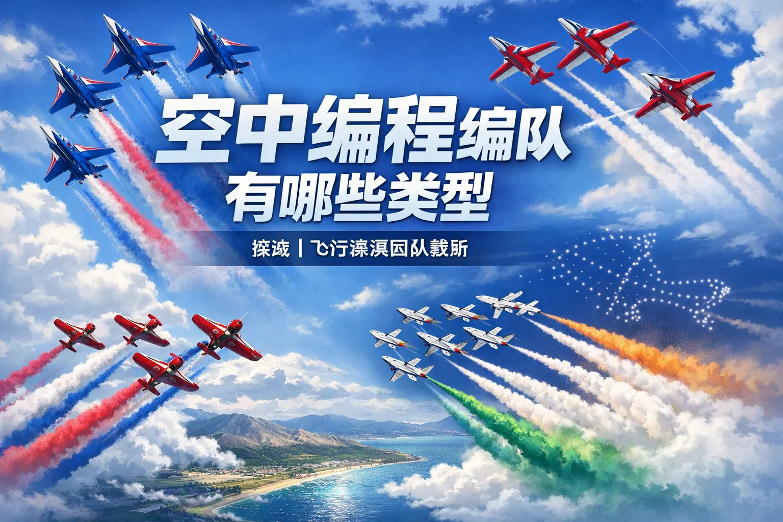 空中编程编队有哪些类型