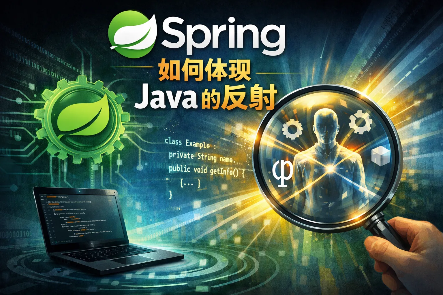 Spring如何体现java的反射