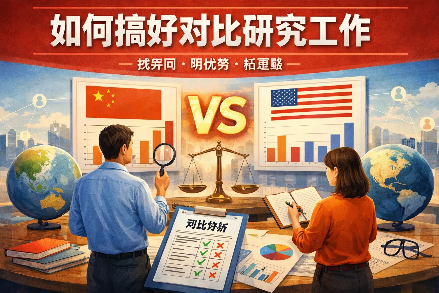 如何搞好对比研究工作