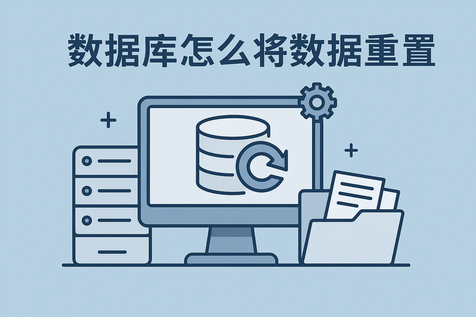 数据库怎么将数据重置