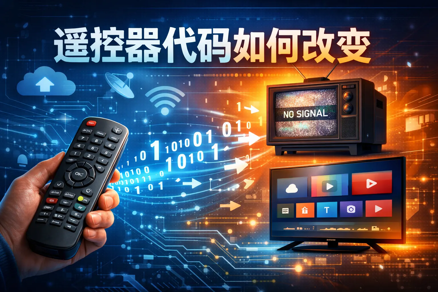 遥控器代码如何改变