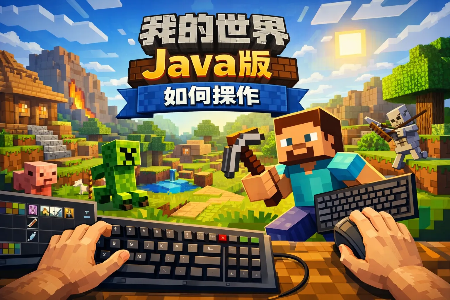 我的世界java版如何操作