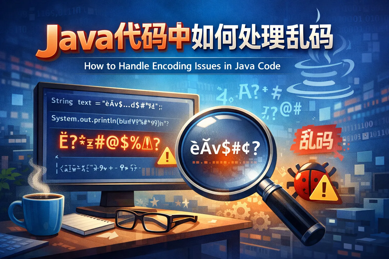 java代码中如何处理乱码