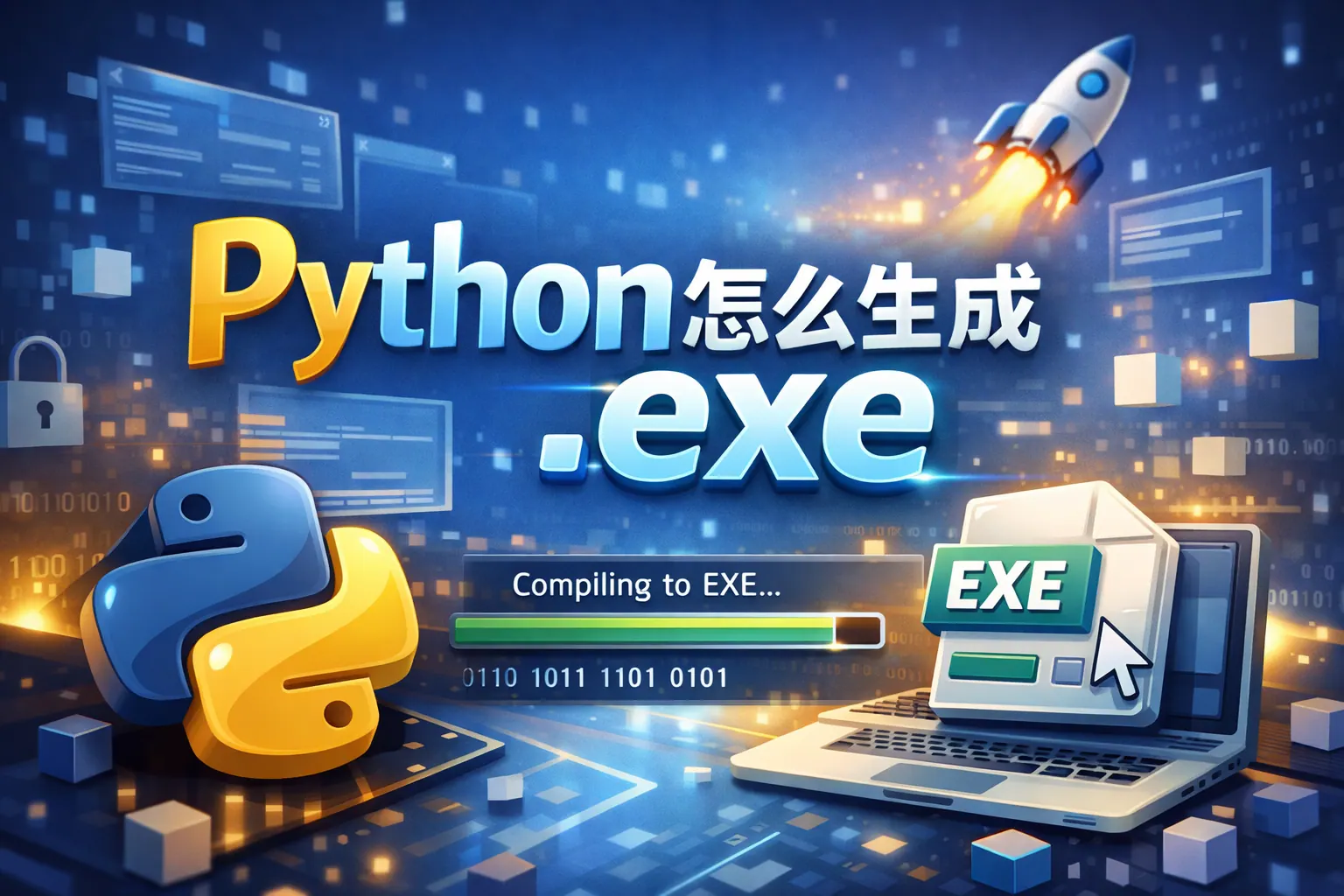 python怎么生成.exe