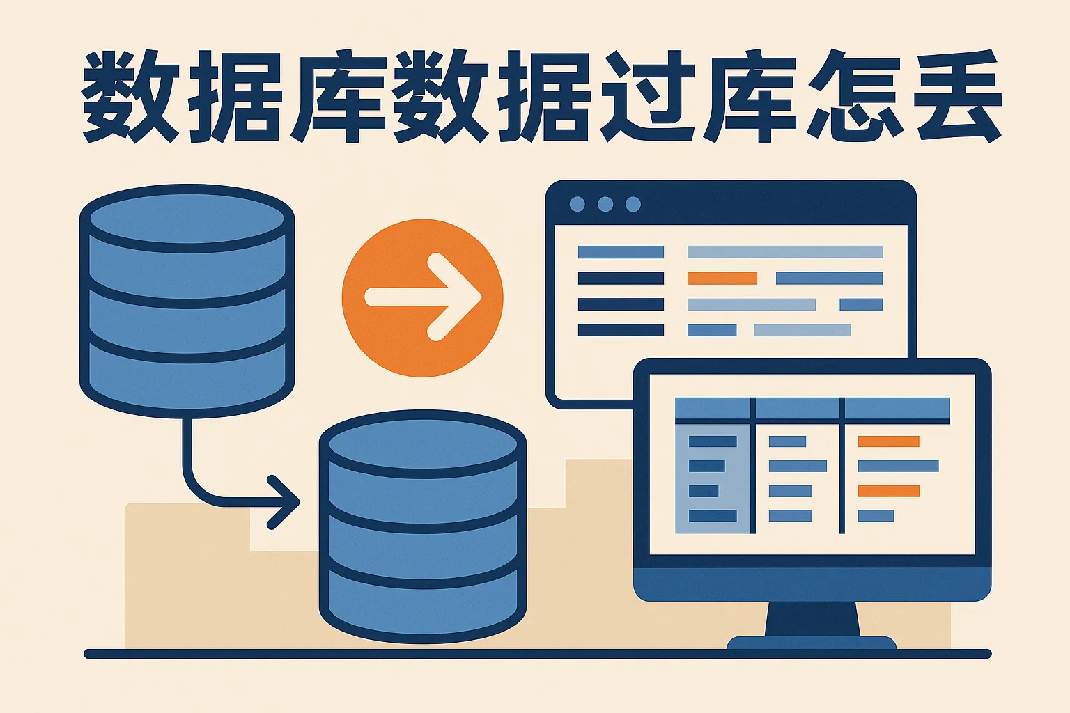 数据库数据过库怎么弄