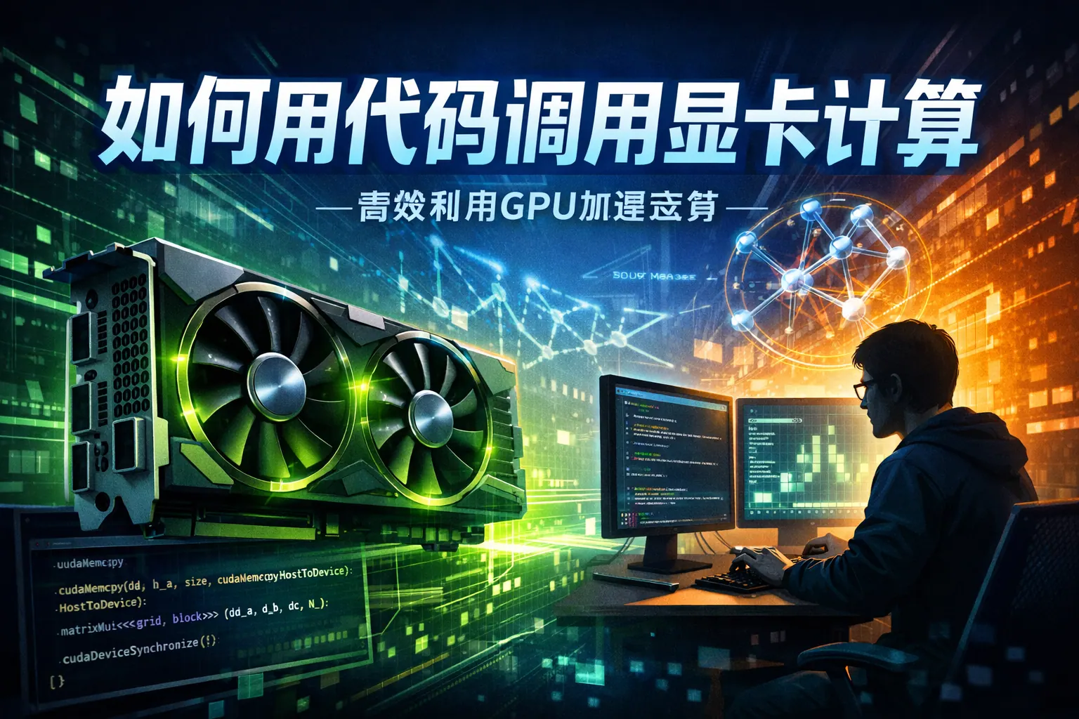 如何用代码调用显卡计算