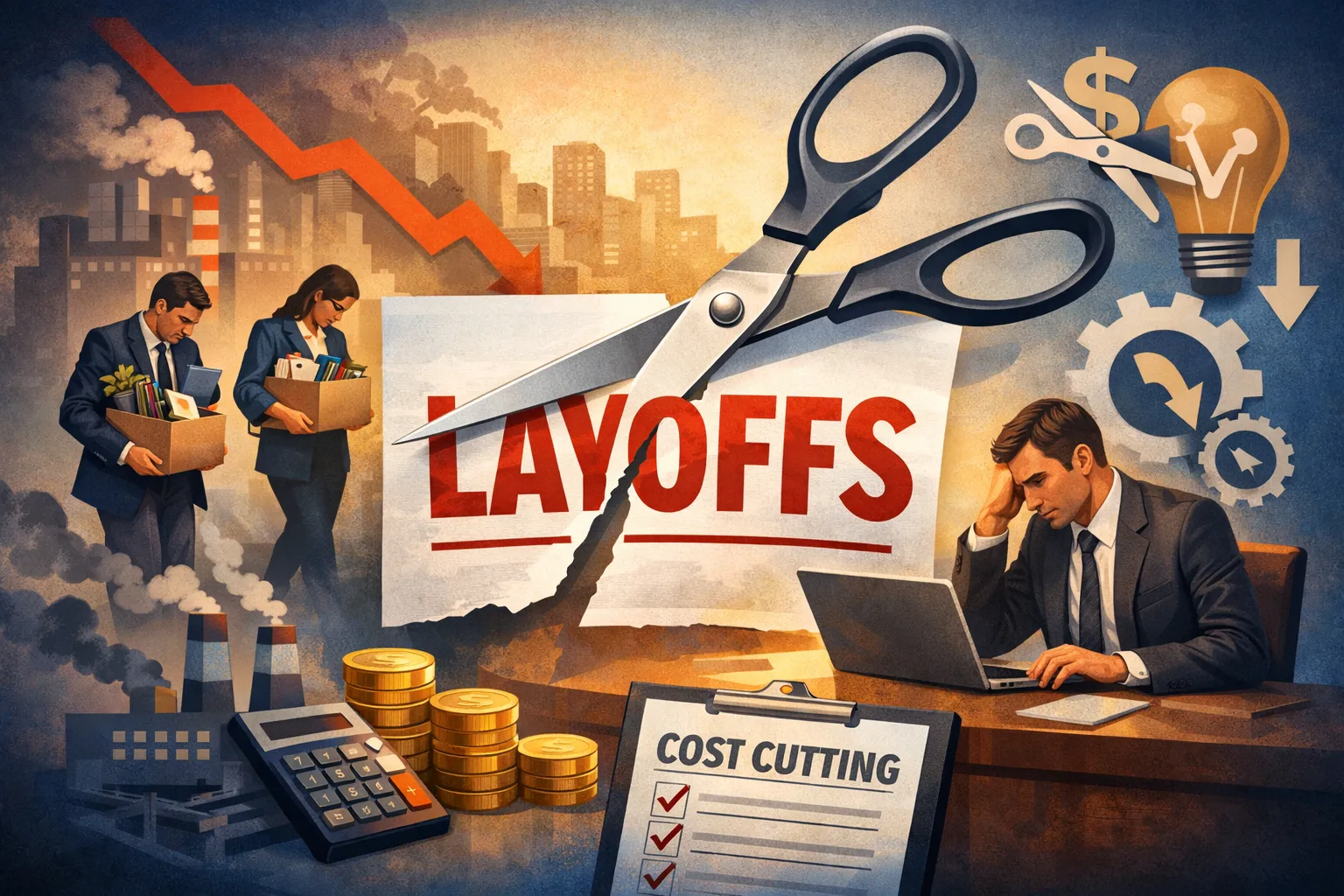 如何裁员节能增效工作