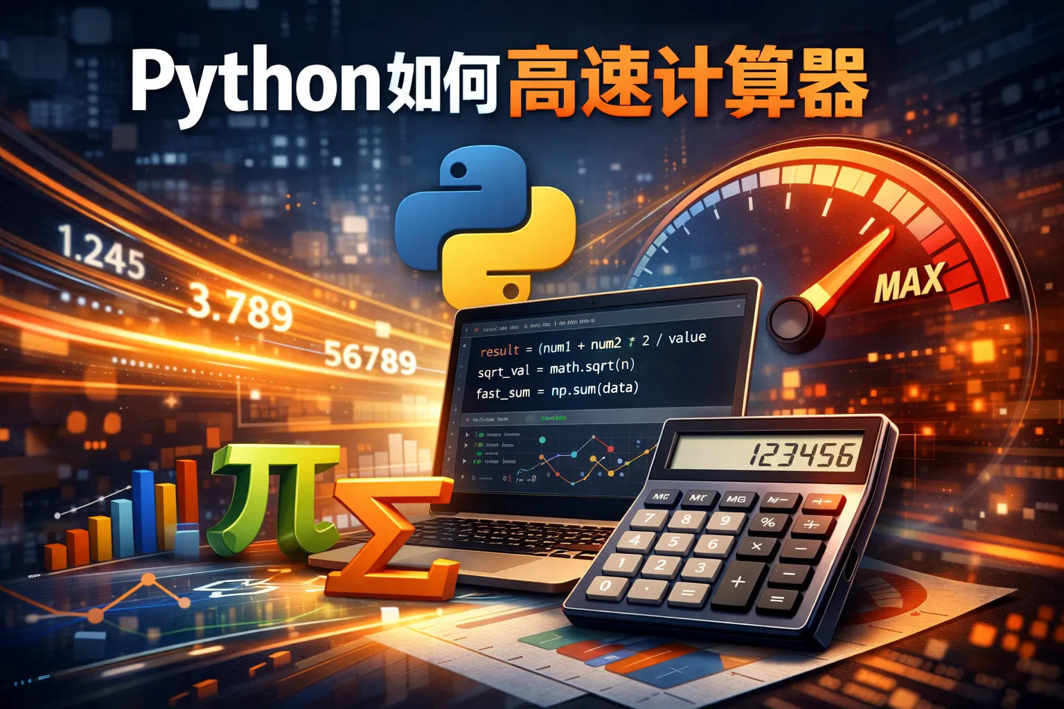 python如何高速计算器
