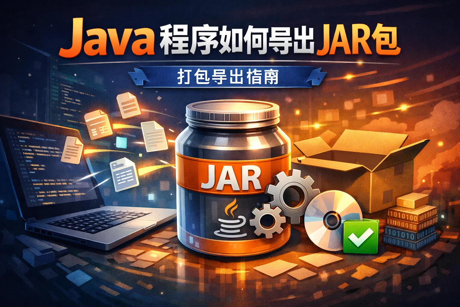 java程序如何导出jar包