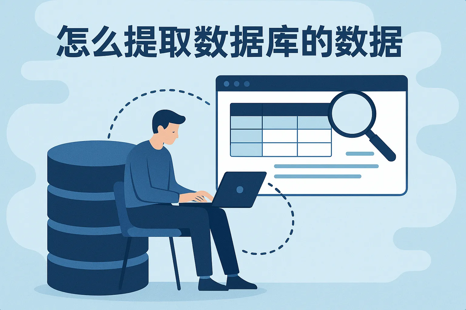 怎么提取数据库的数据