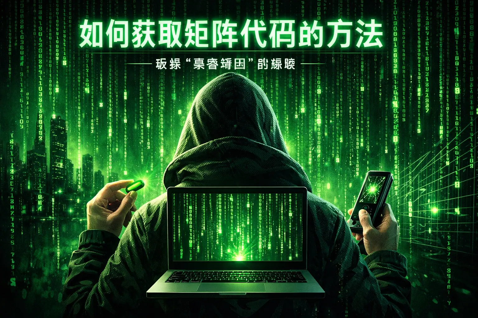 如何获取矩阵代码的方法