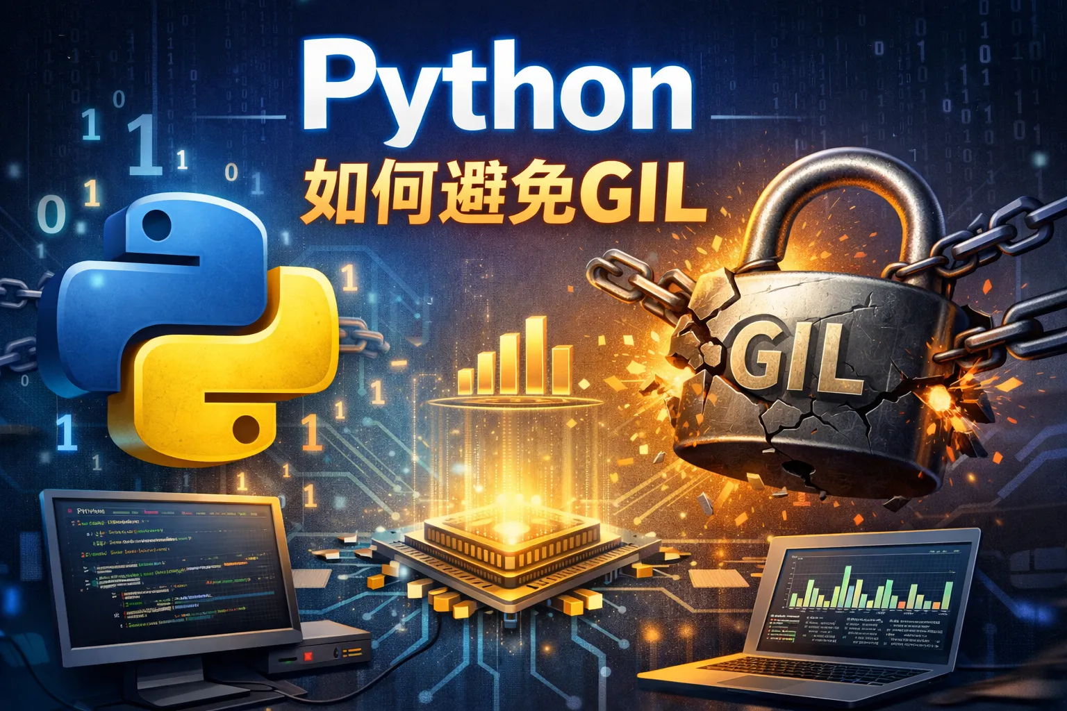 python 如何避免gil