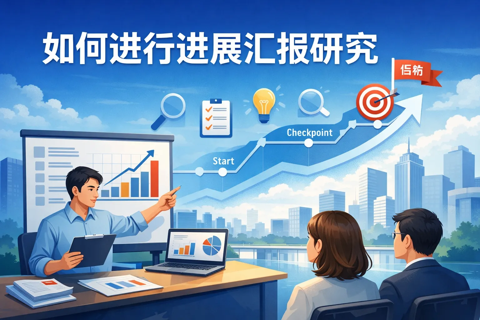 如何进行进展汇报研究