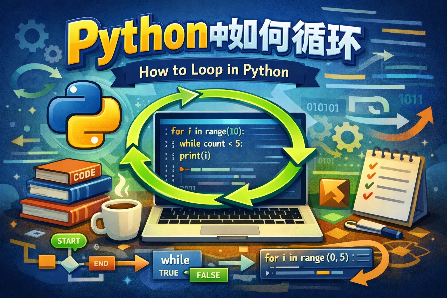 python中如何循环