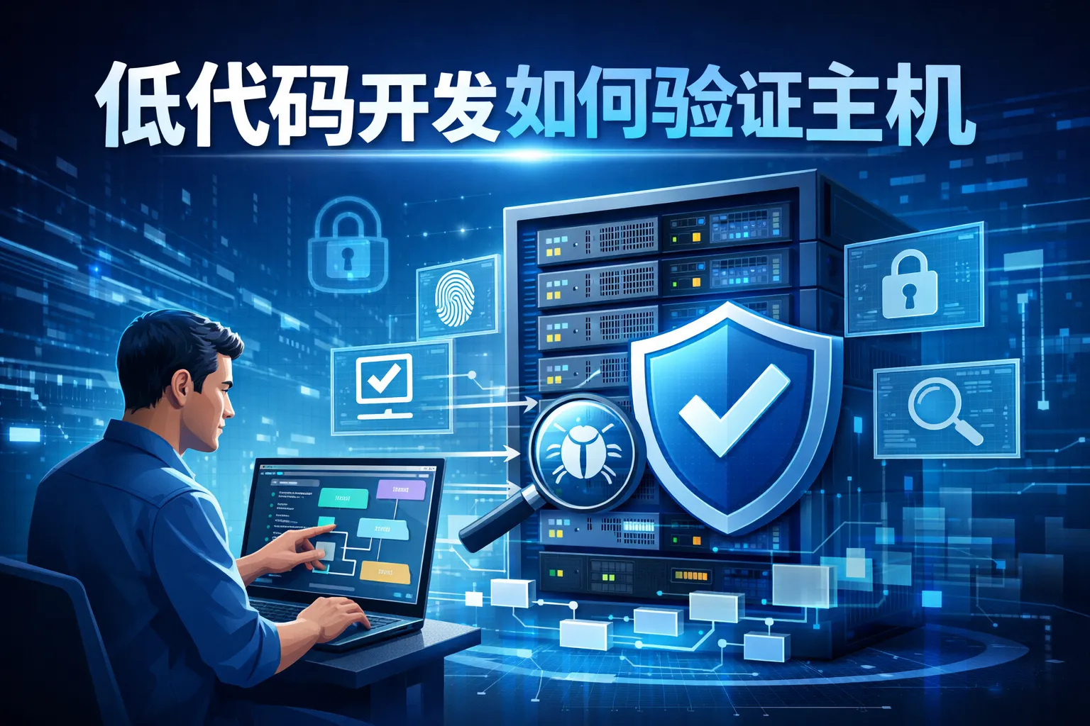 低代码开发如何验证主机