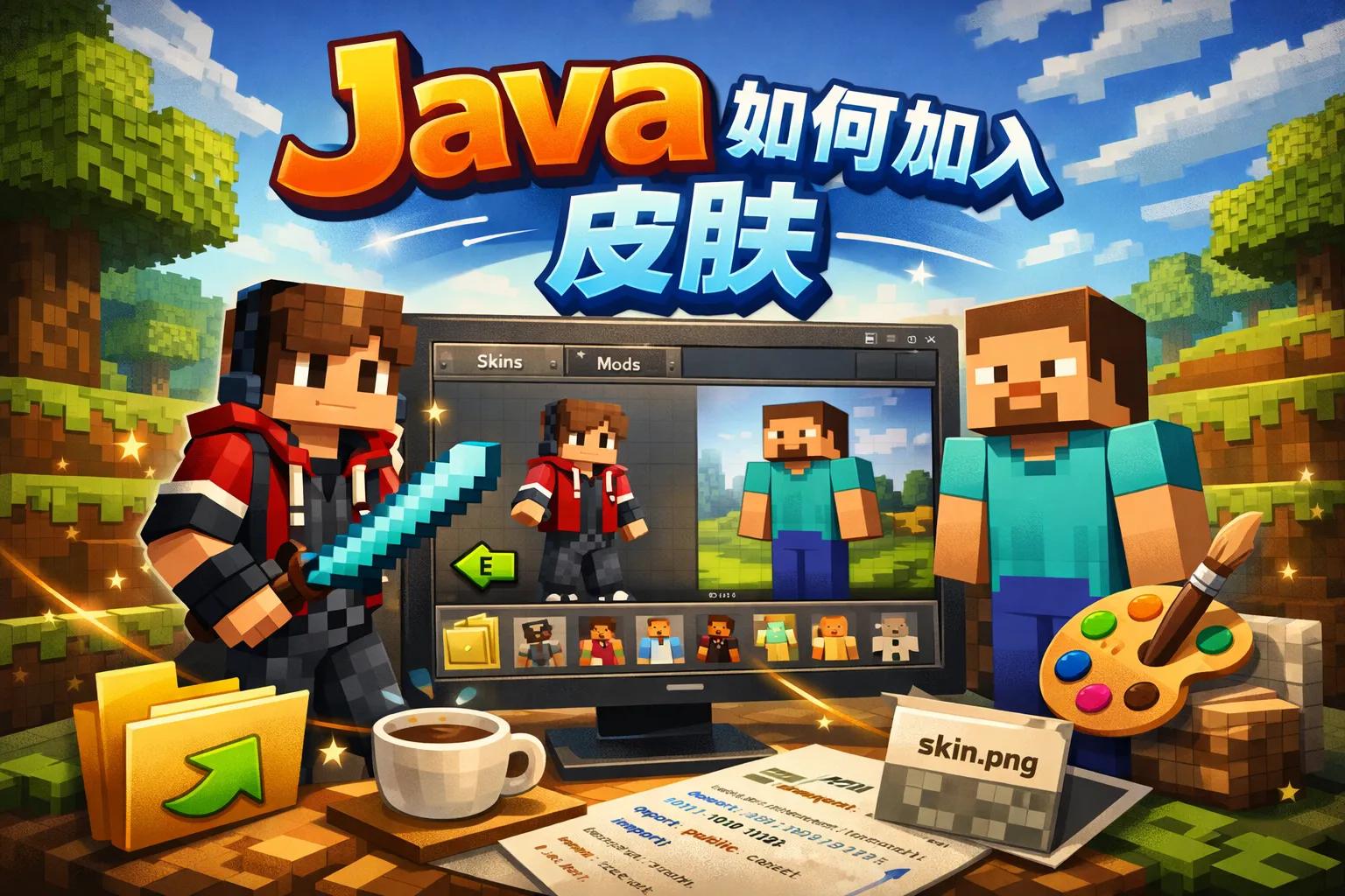 Java如何加入皮肤