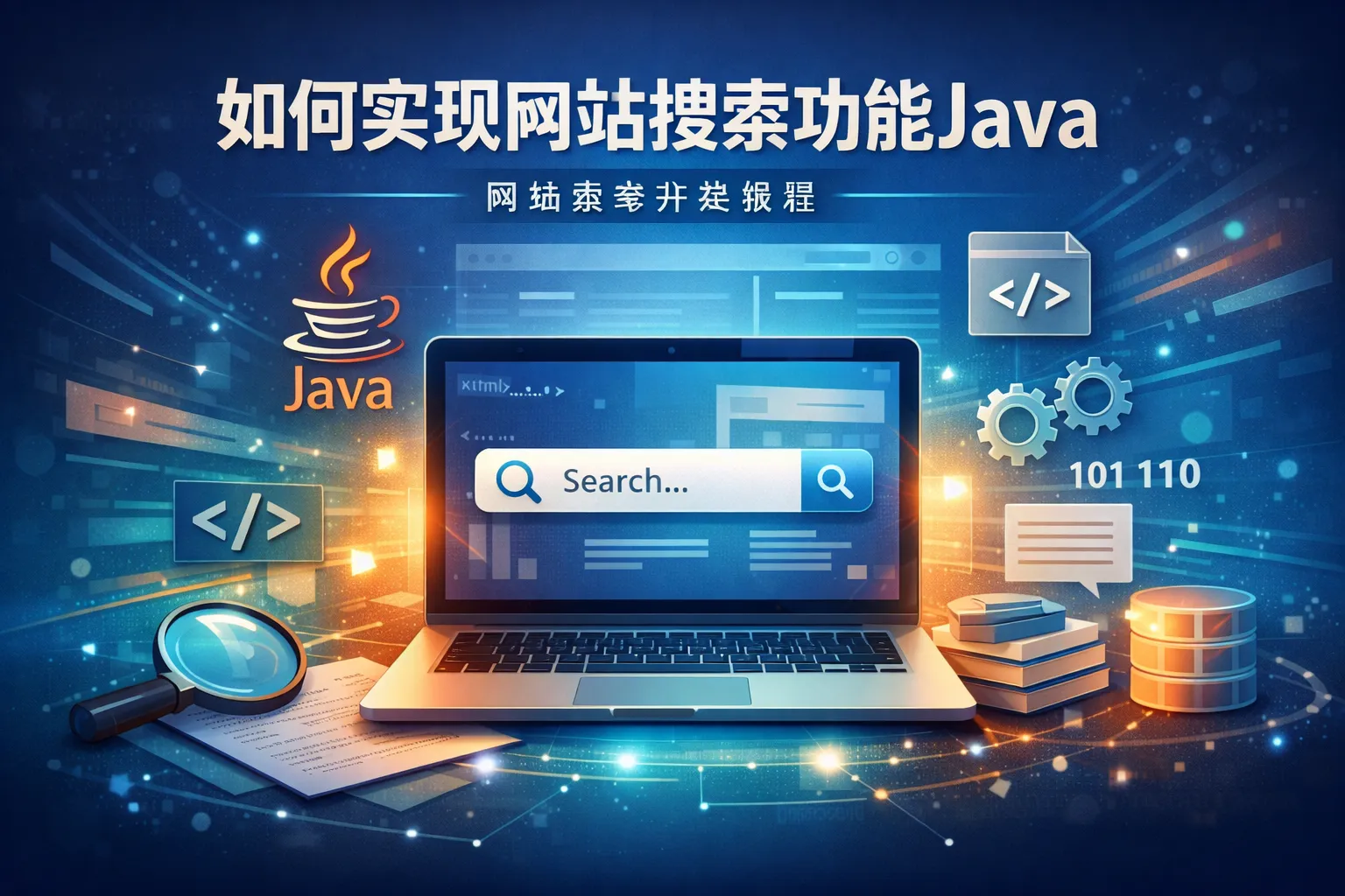 如何实现网站搜索功能java