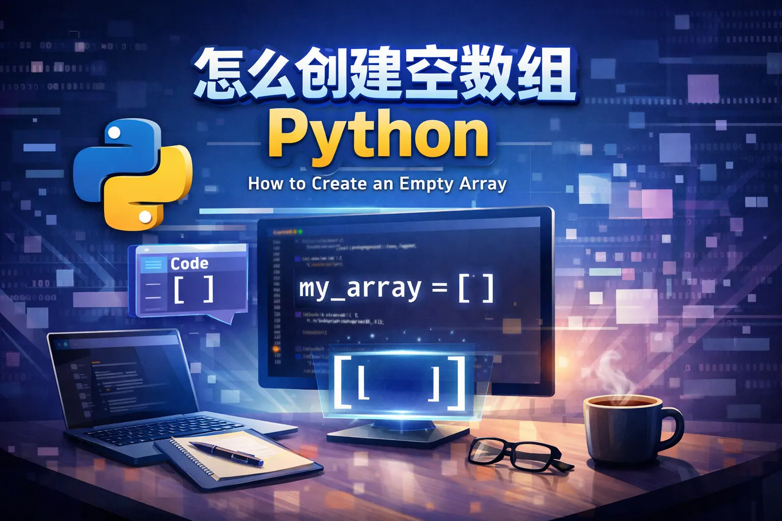 怎么创建空数组python