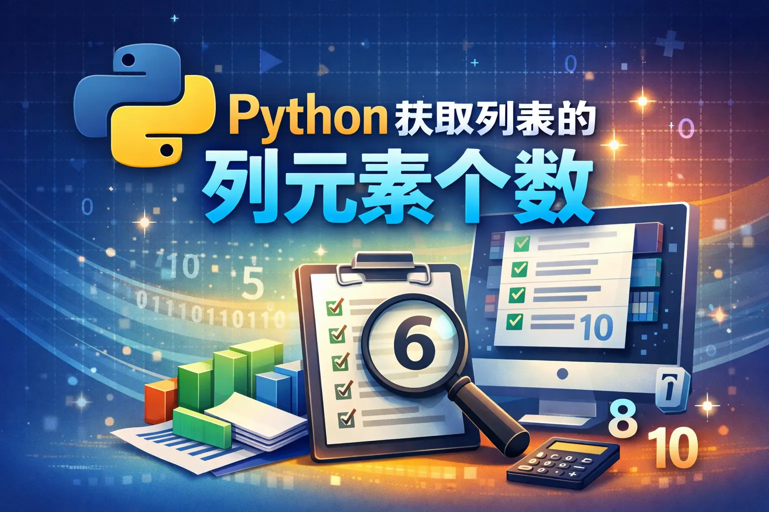 python获取列表的列元素个数