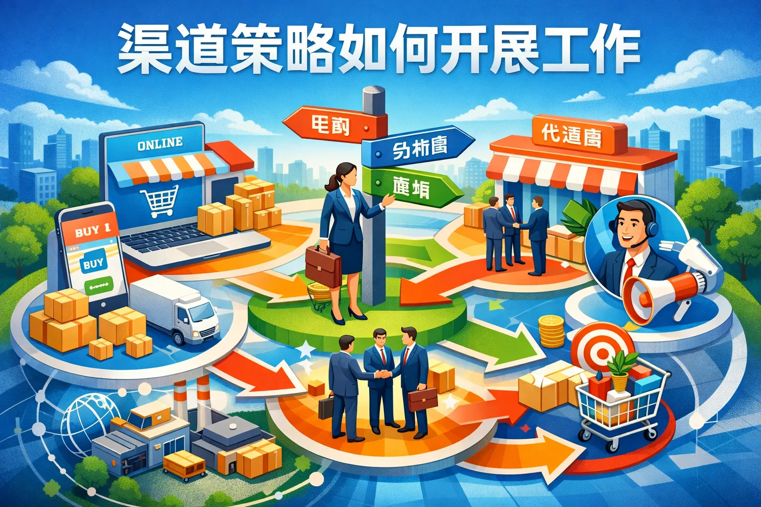 渠道策略如何开展工作