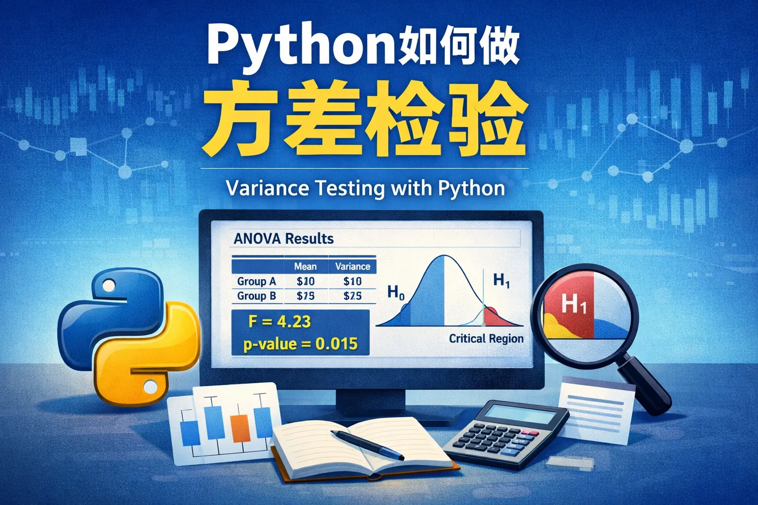python如何做方差检验