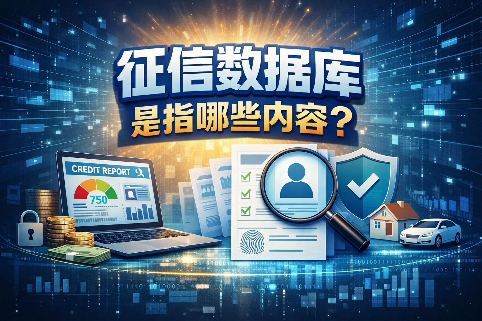 征信数据库是指哪些内容