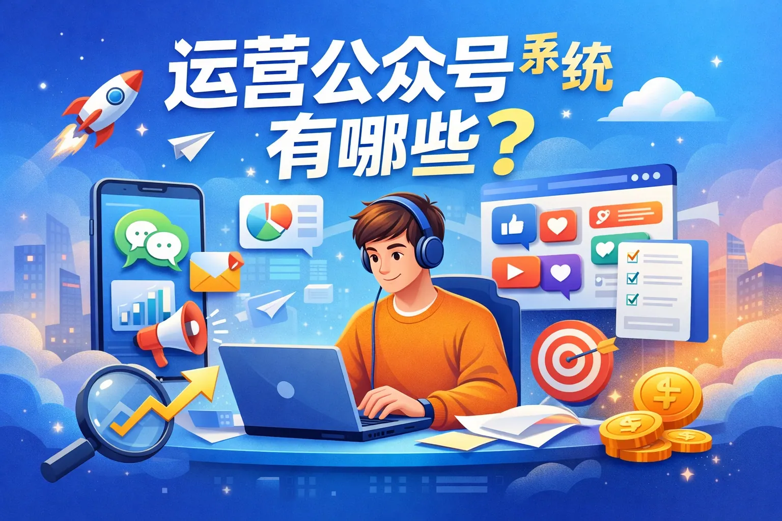 运营公众号系统有哪些