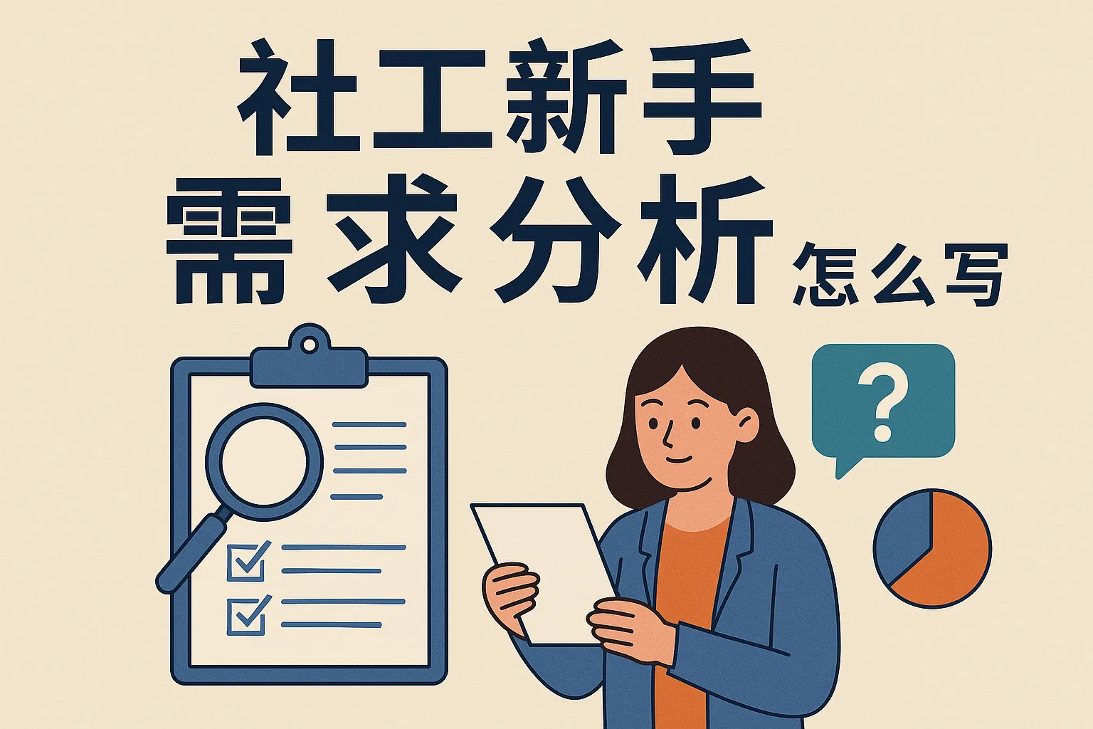 社工新手需求分析怎么写