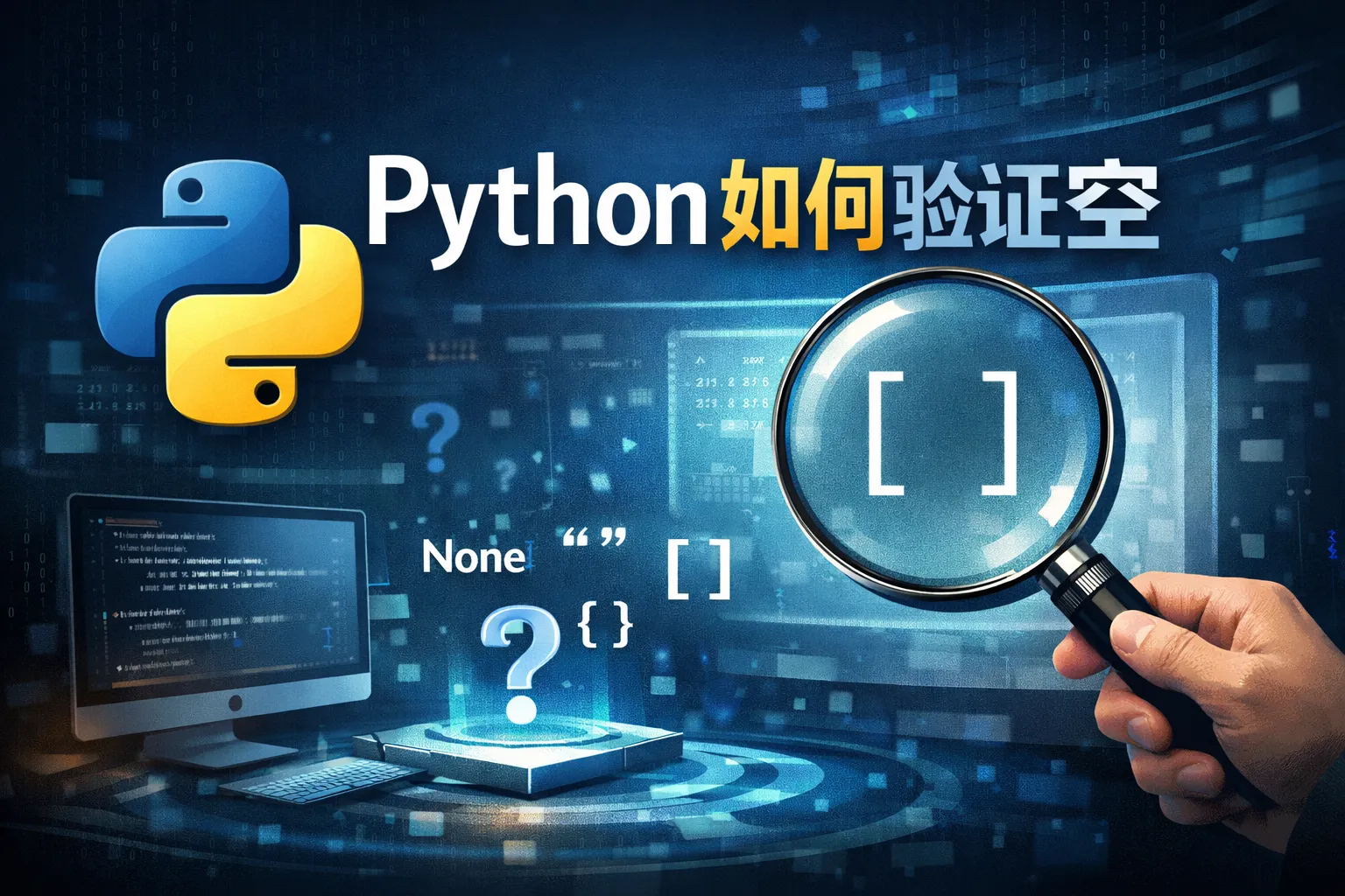 python如何验证空