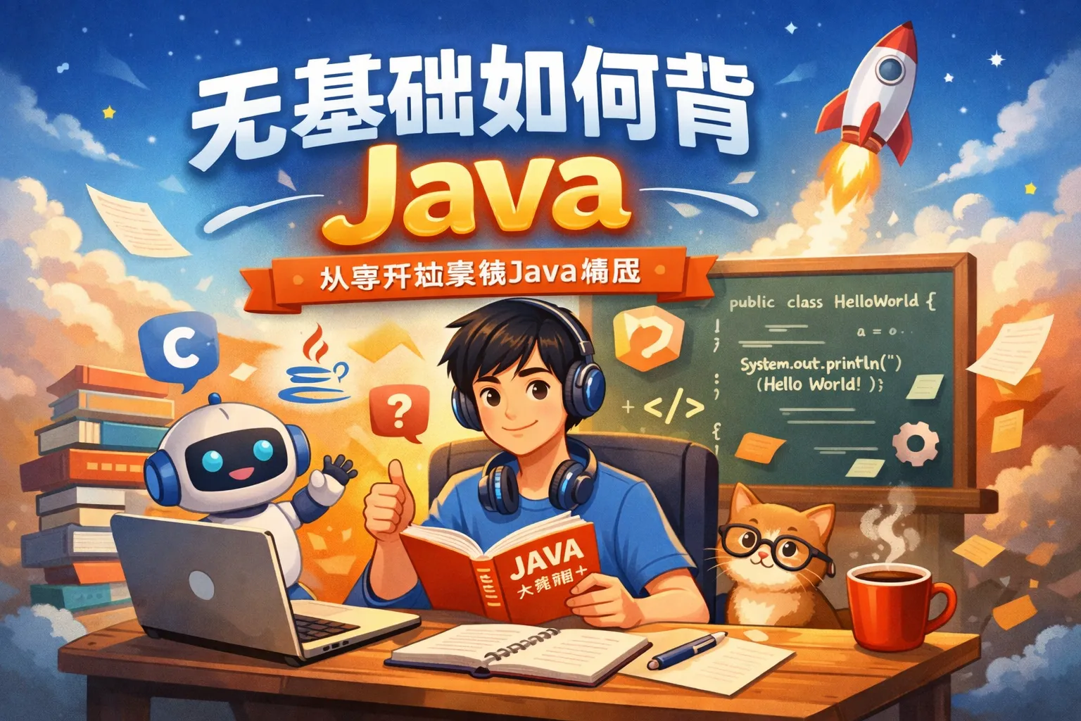 无基础如何背Java