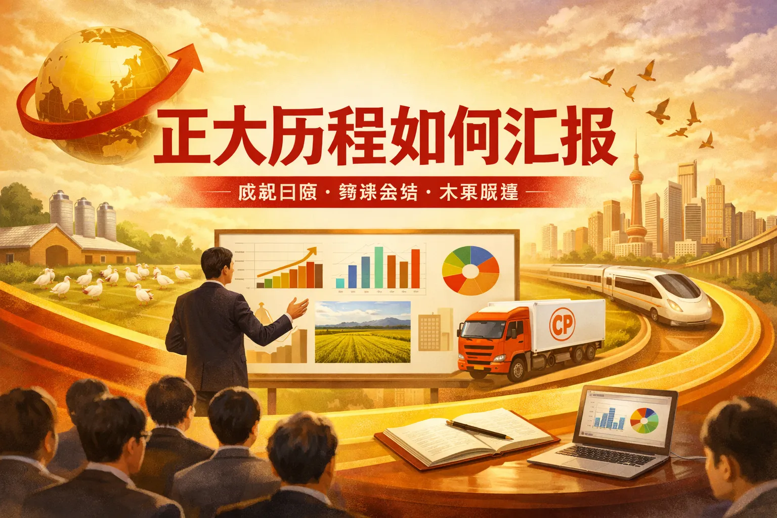 正大历程如何汇报