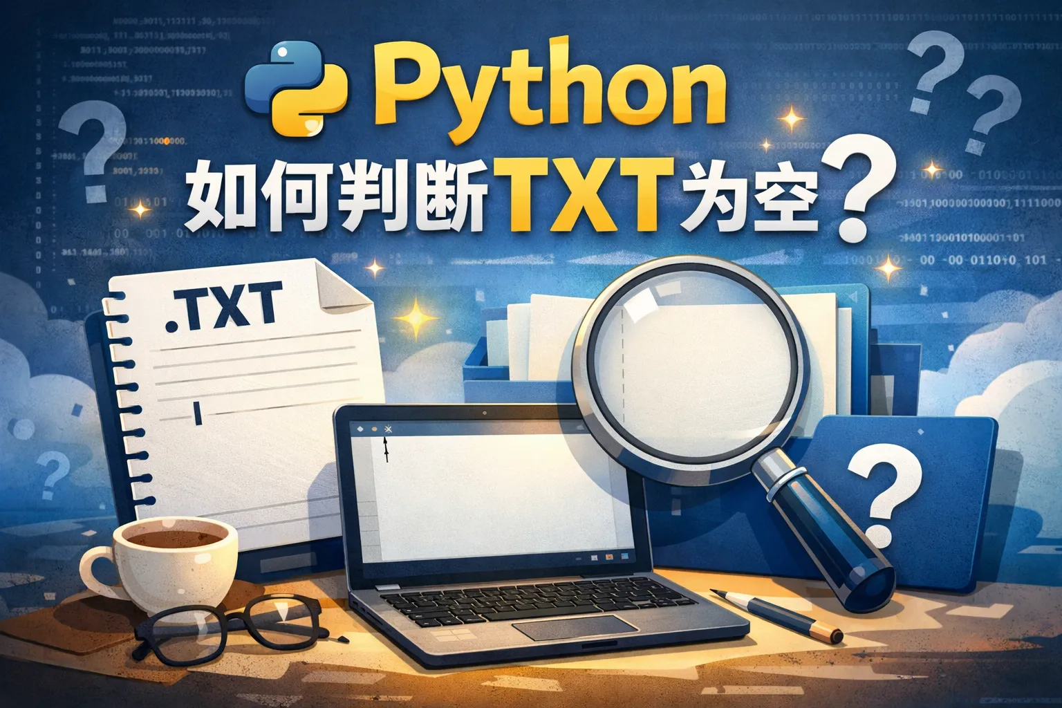 python如何判断txt为空