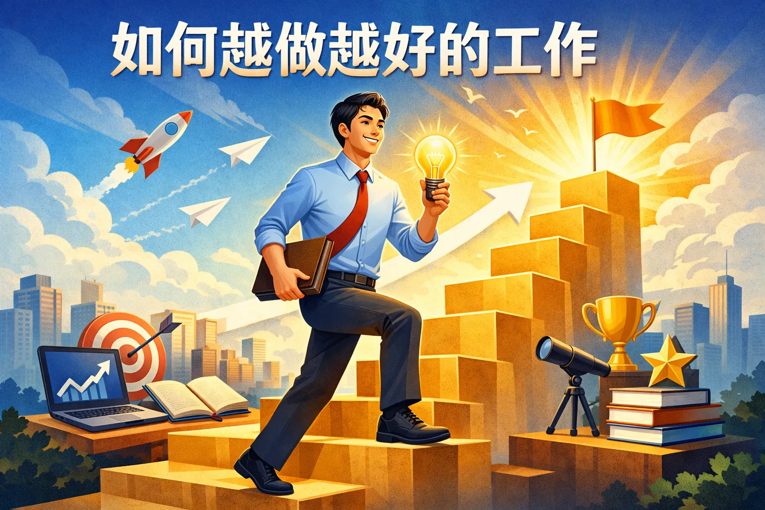 如何越做越好的工作