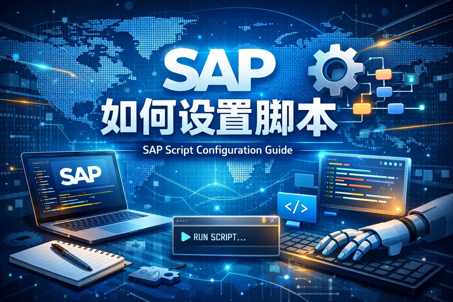 sap如何设置脚本