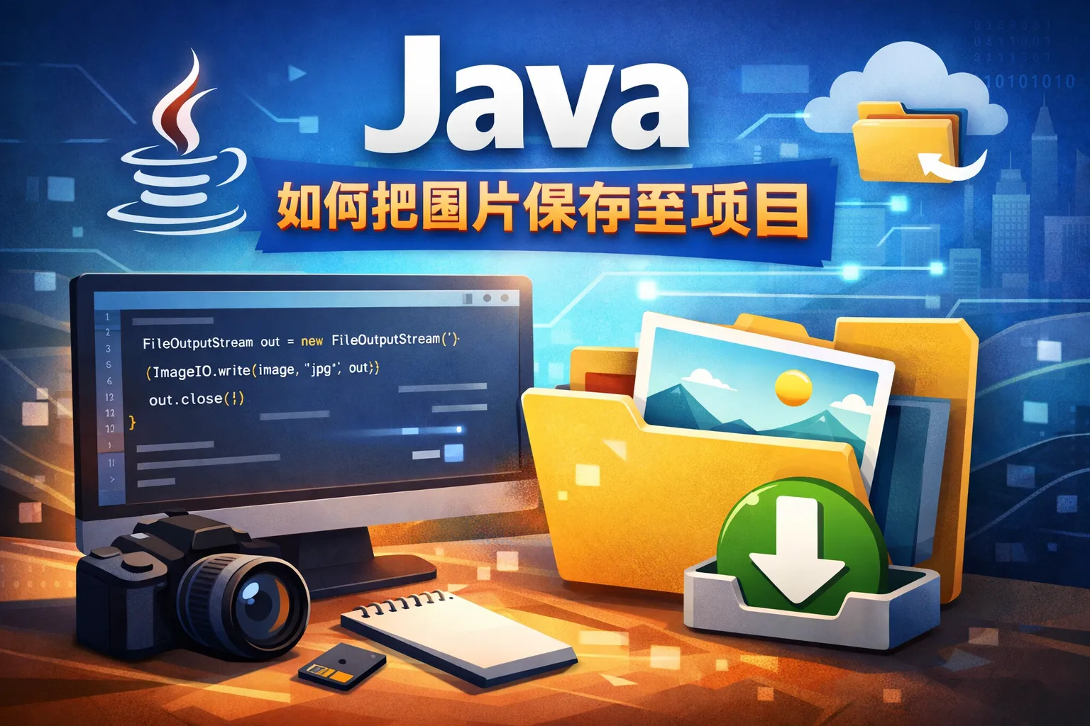 java如何把图片保存至项目