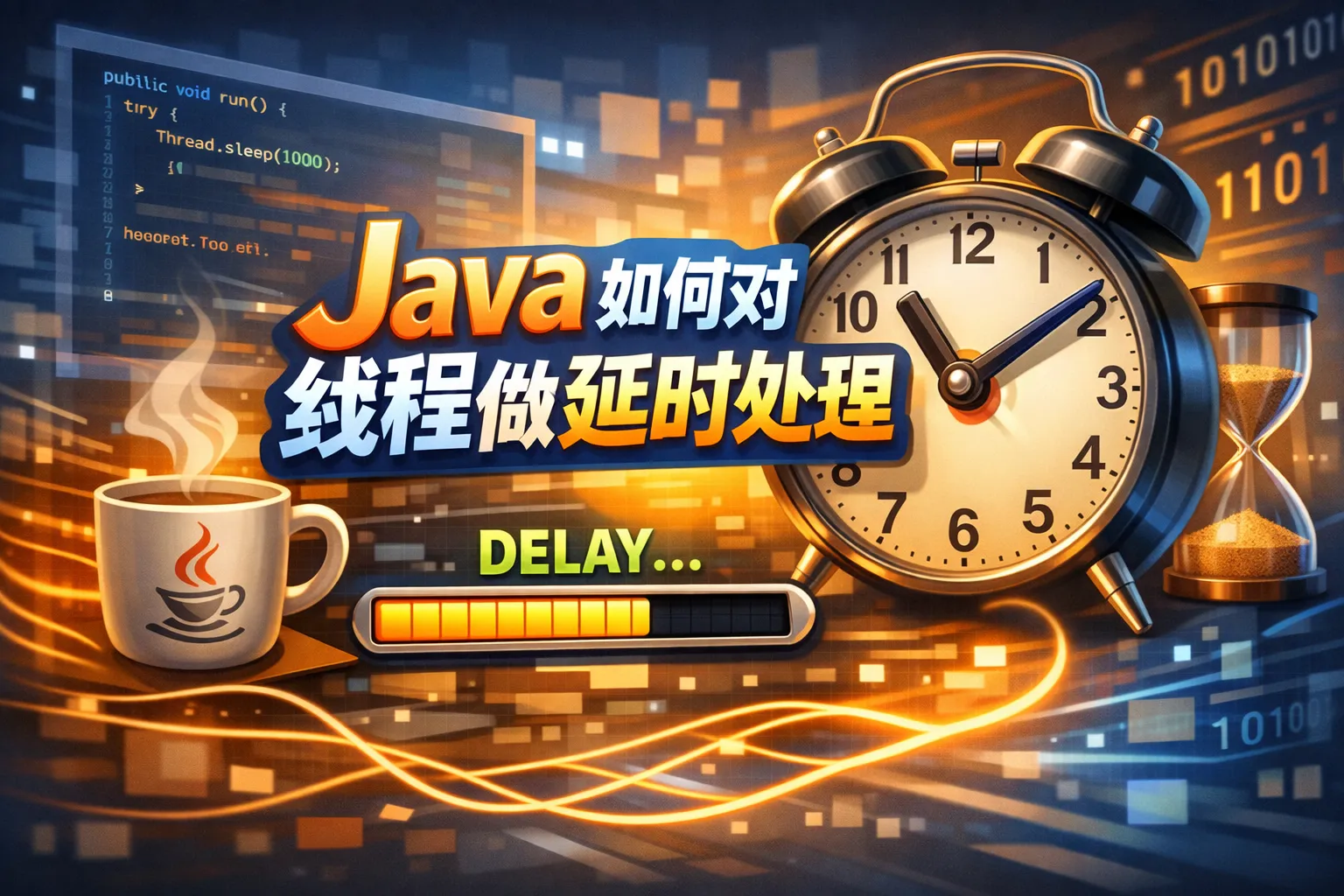 Java如何对线程做延时处理