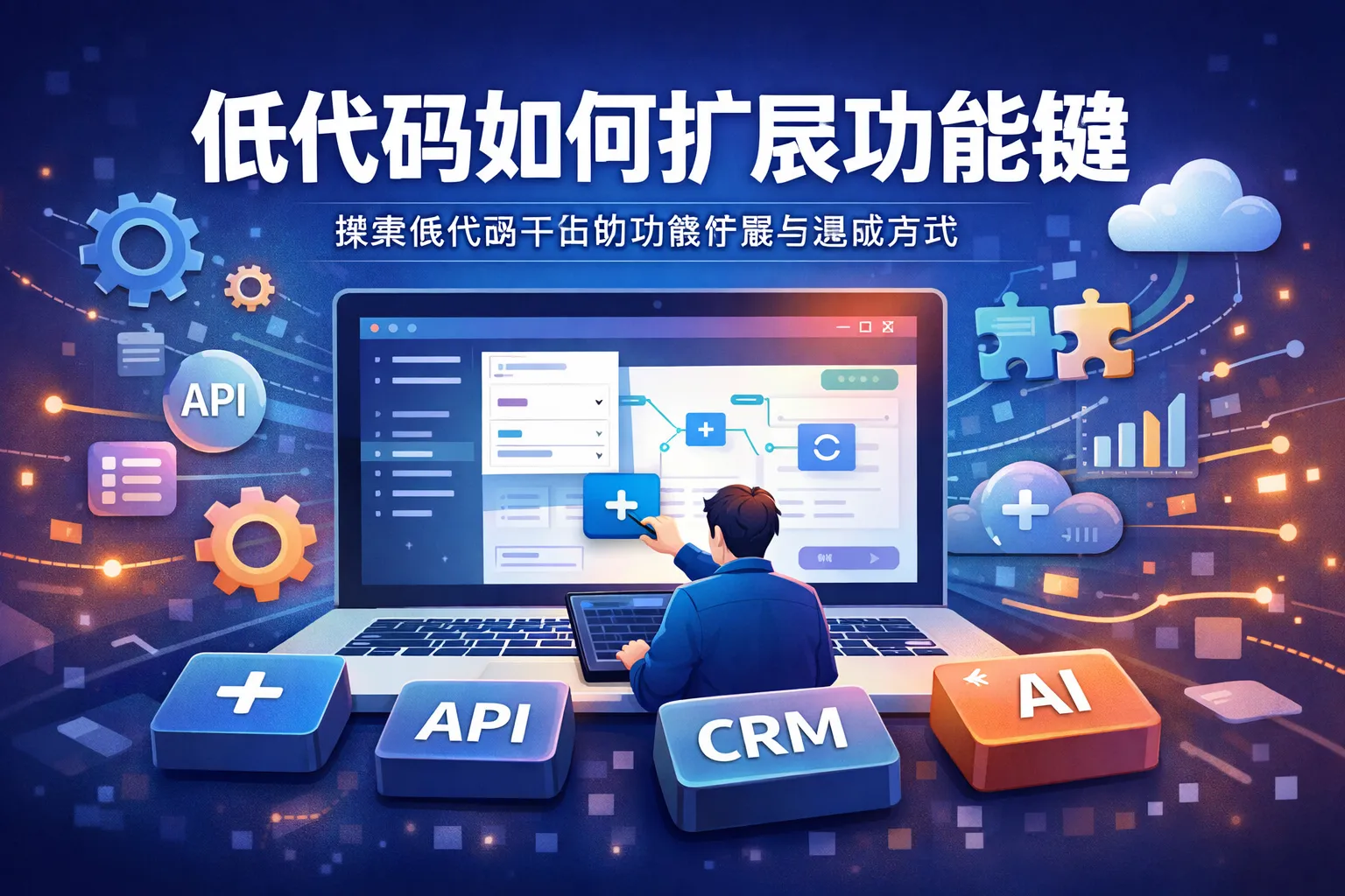 低代码如何扩展功能键