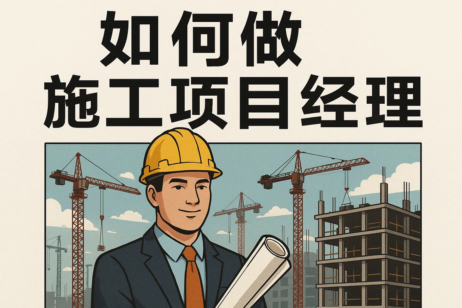如何做施工项目经理