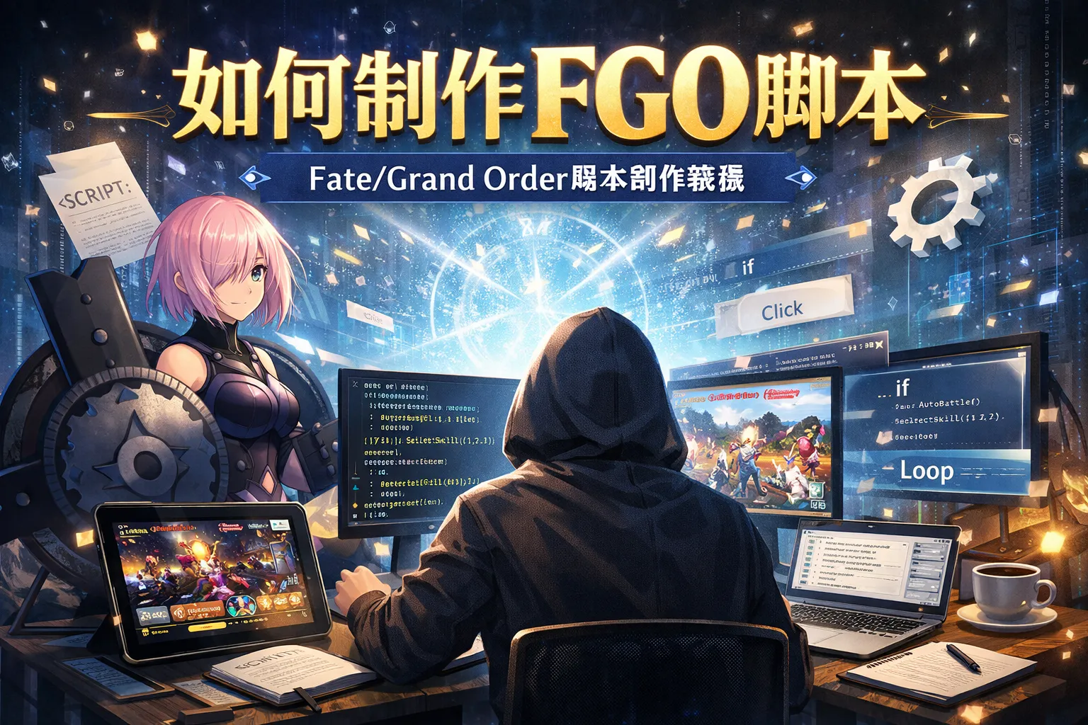 如何制作fgo脚本