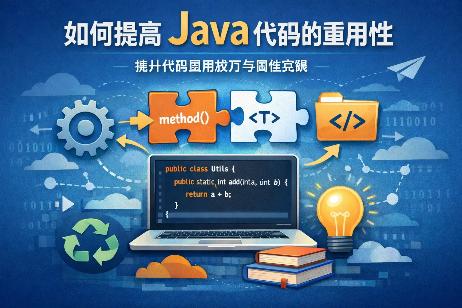 如何提高java代码的重用性