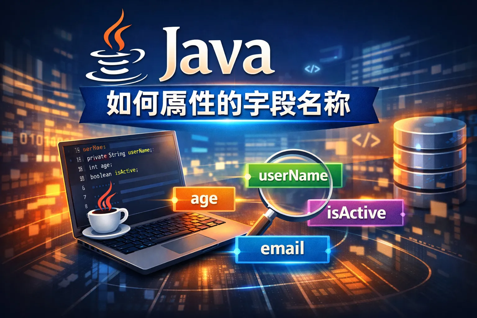 java 如何属性的字段名称