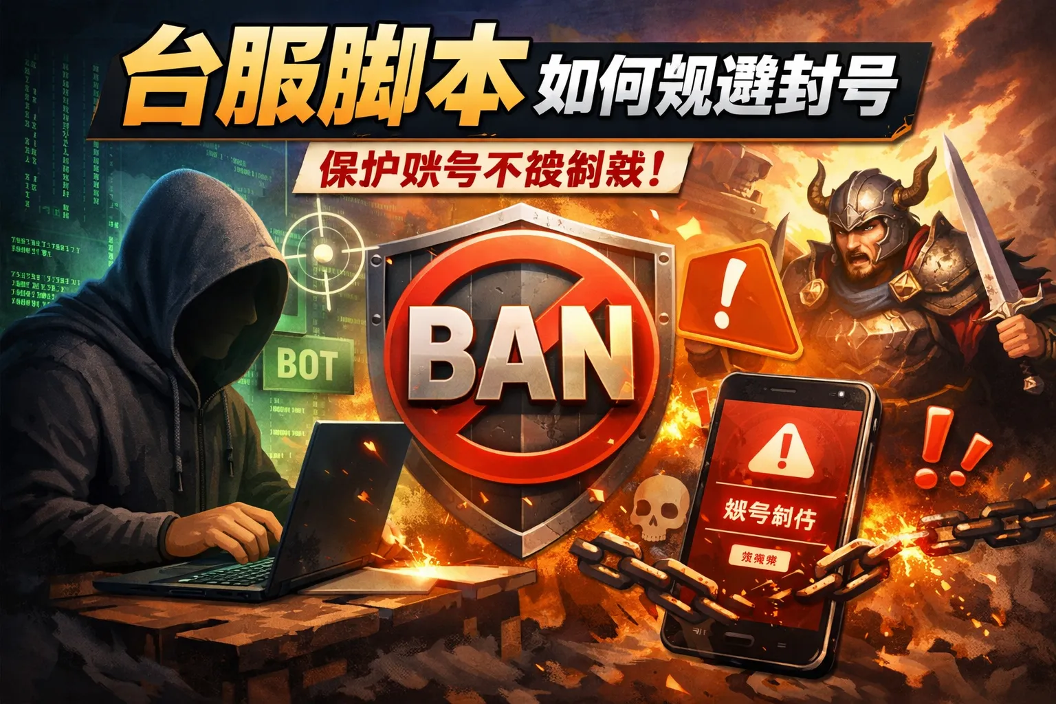 台服脚本如何规避封号