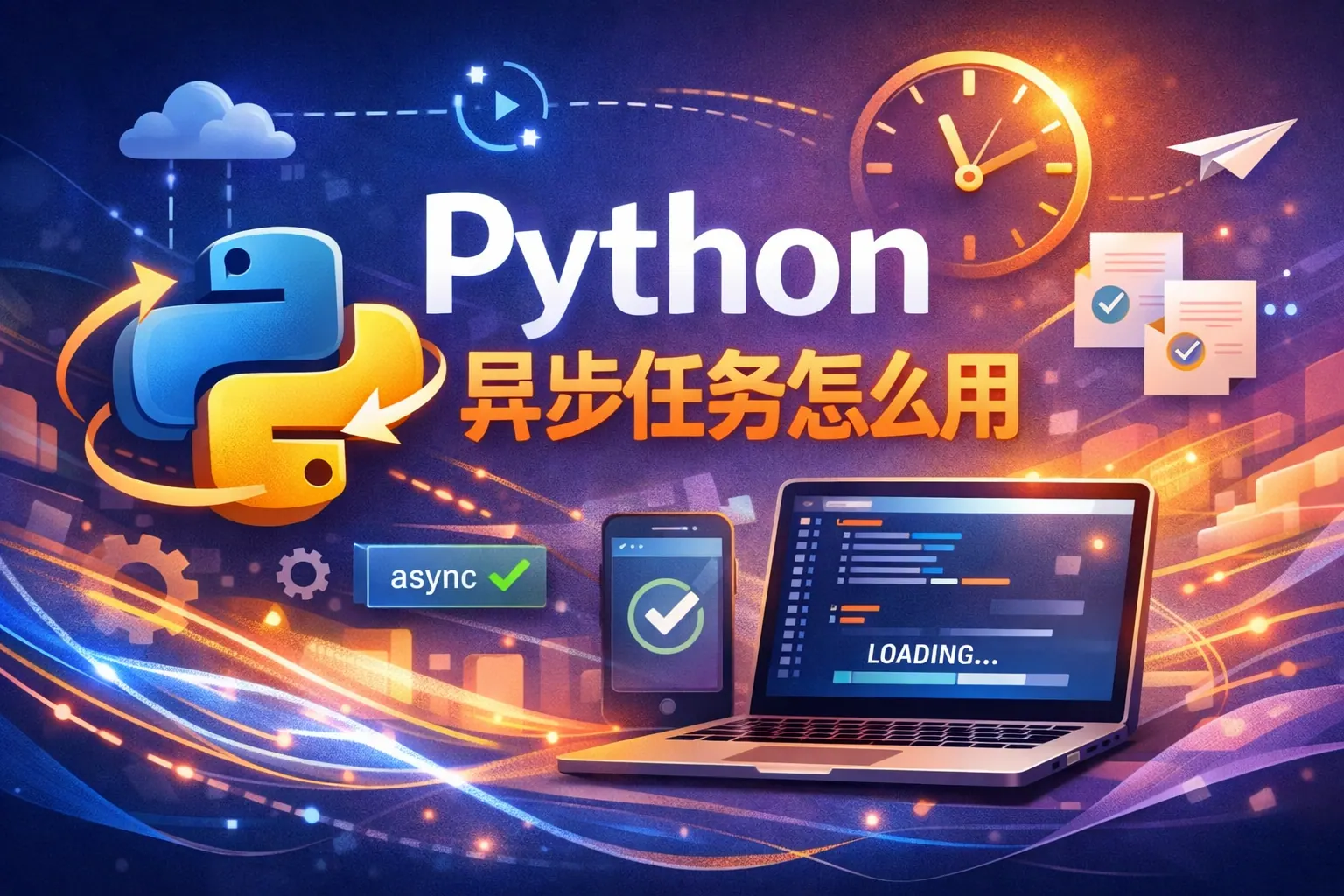 python异步任务怎么用