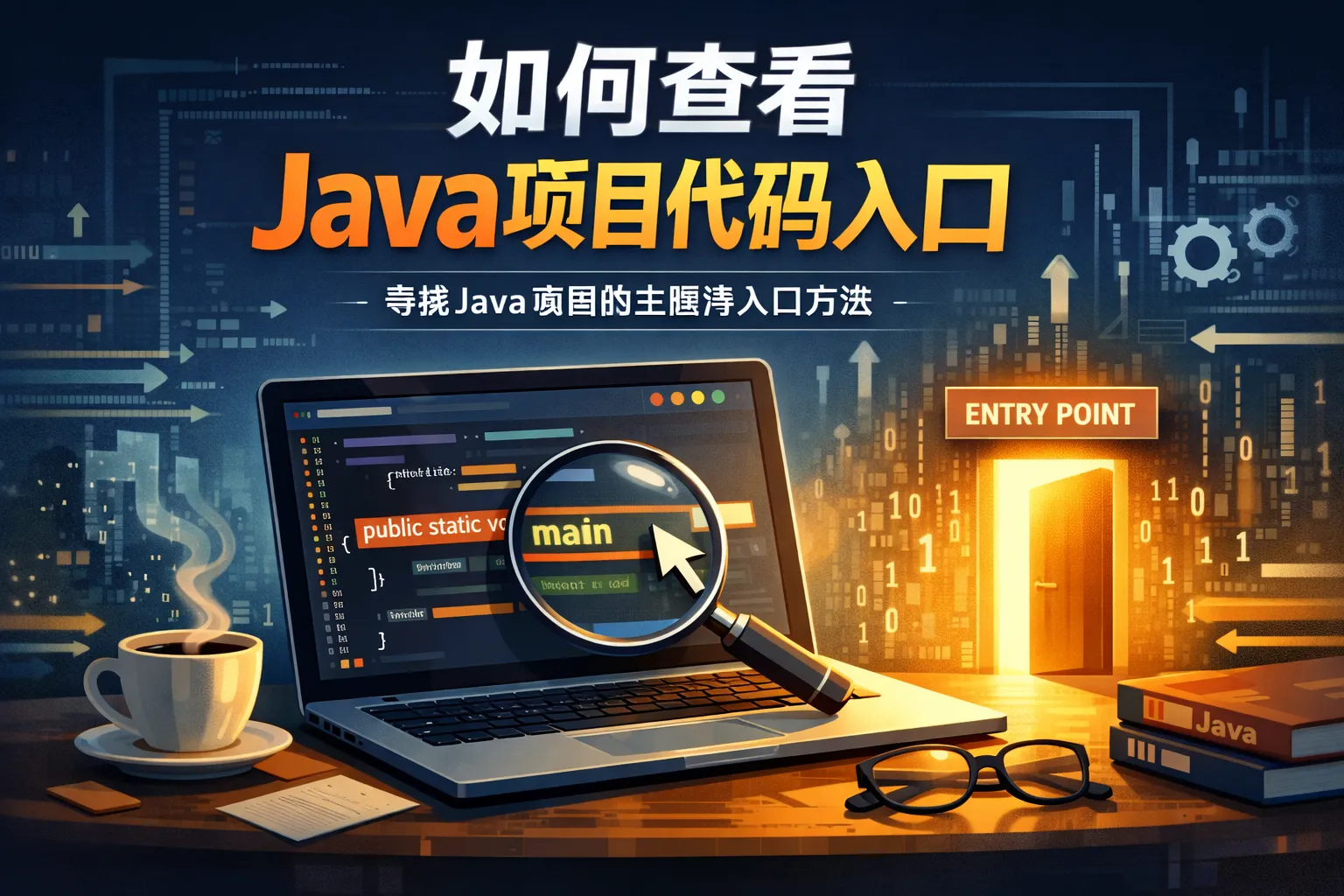 如何查看java项目代码入口