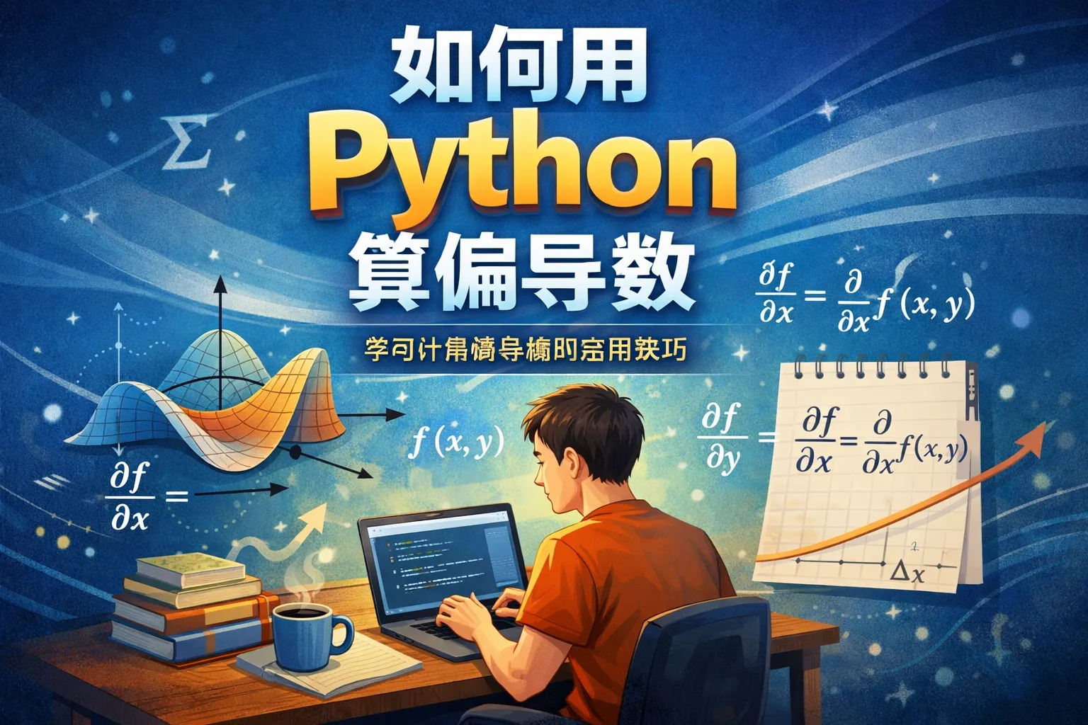 如何用python算偏导数