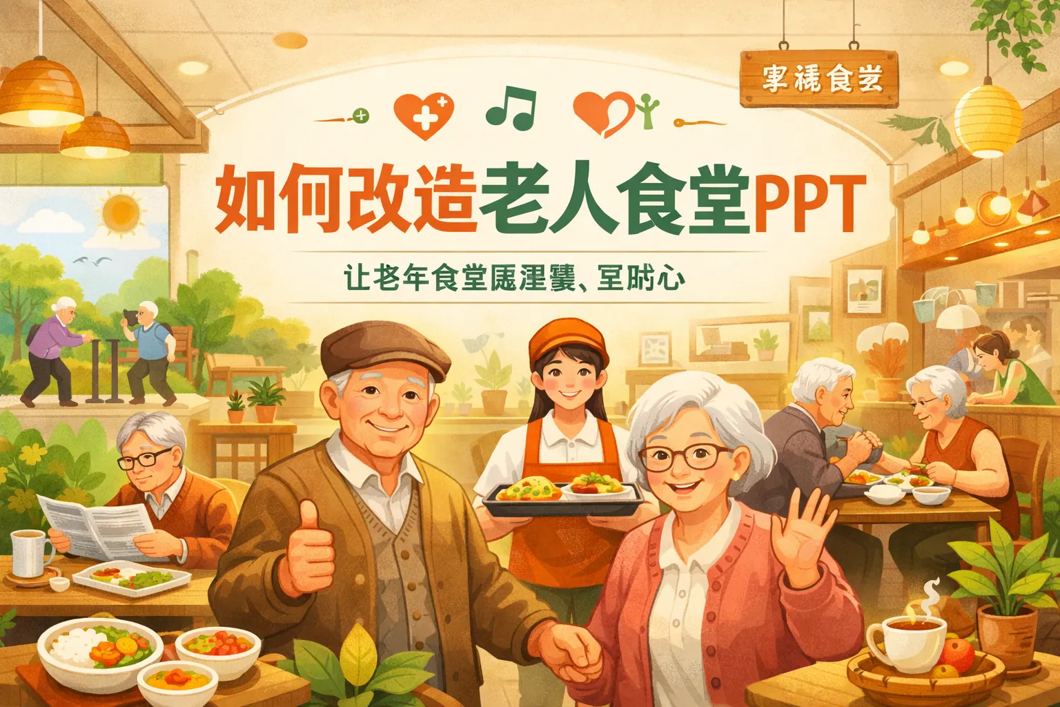 如何改造老人食堂ppt