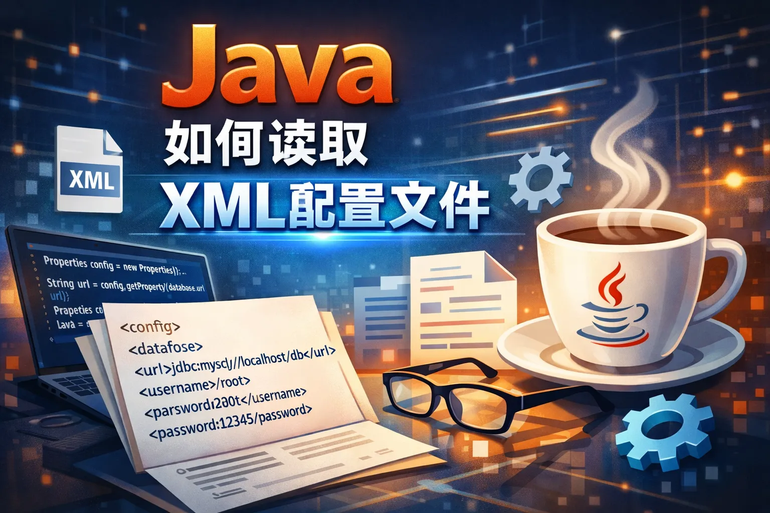 java如何读取xml配置文件